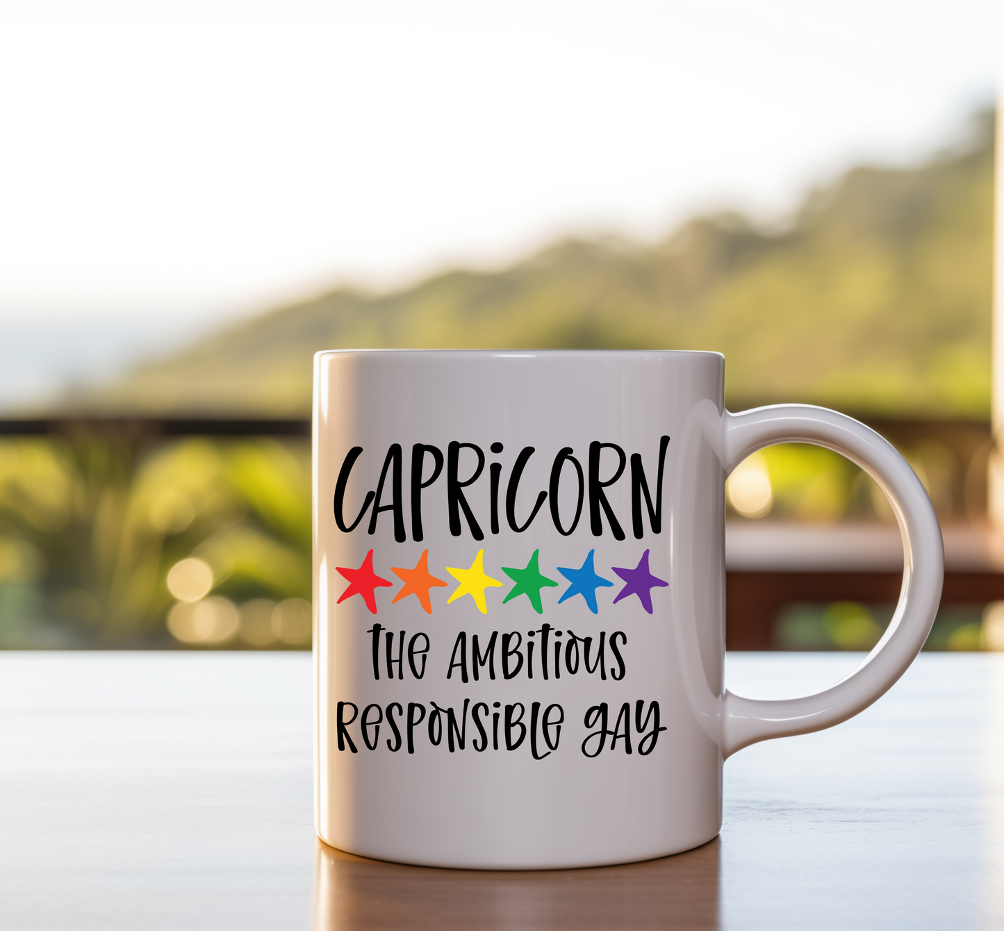Pride LGBTQIA+ Funny Zodiac Sign 11 oz Mugs