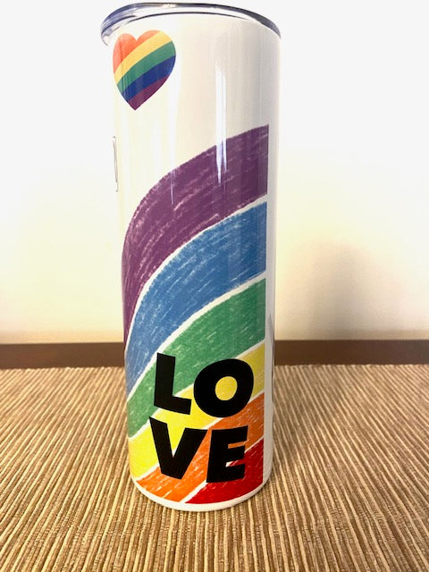 Pride Kiss Whoever The F*ck You Want Same Love Same Rights LGBTQIA+ Tumbler