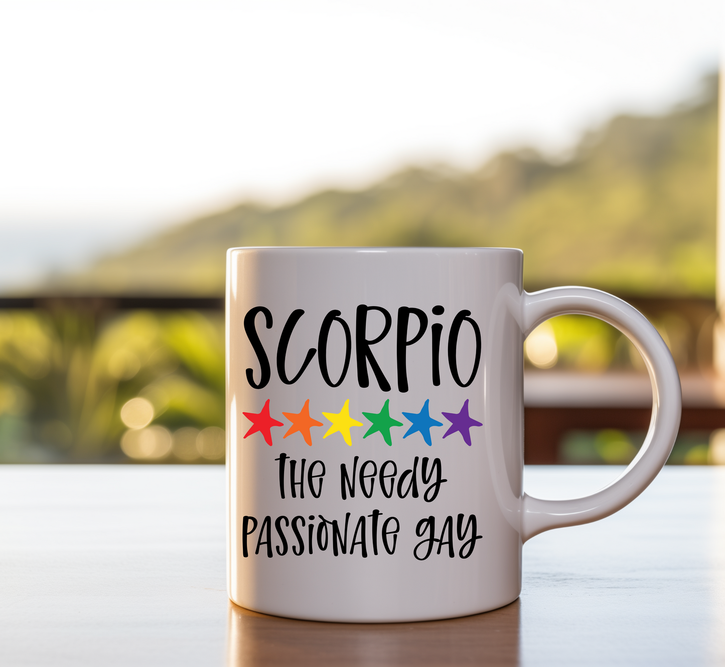 Pride LGBTQIA+ Funny Zodiac Sign 11 oz Mugs