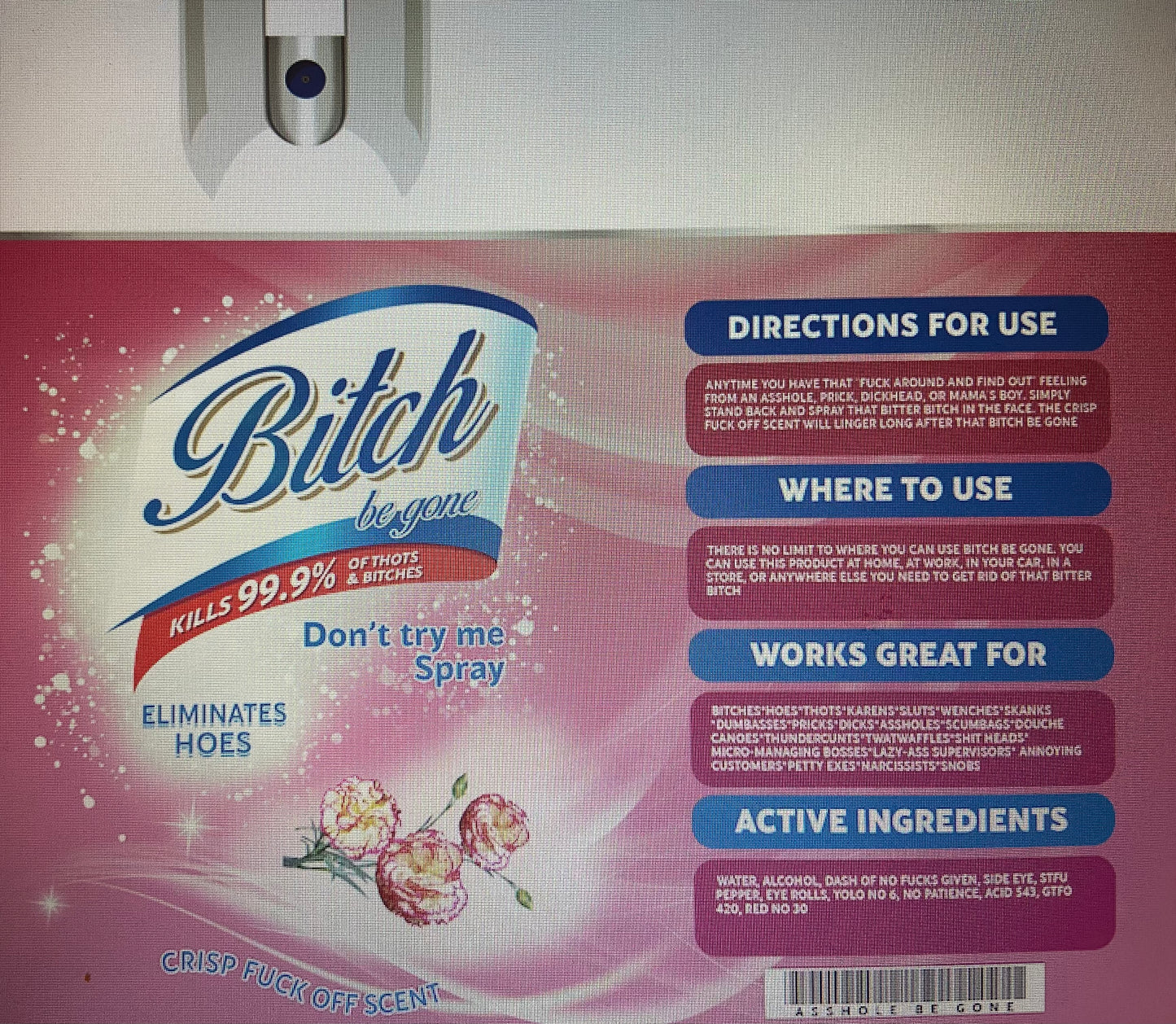 Bitch Be Gone Tumbler