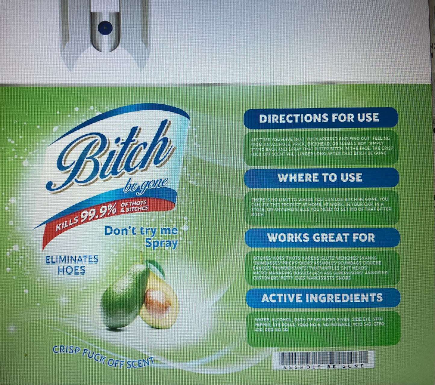 Bitch Be Gone Tumbler