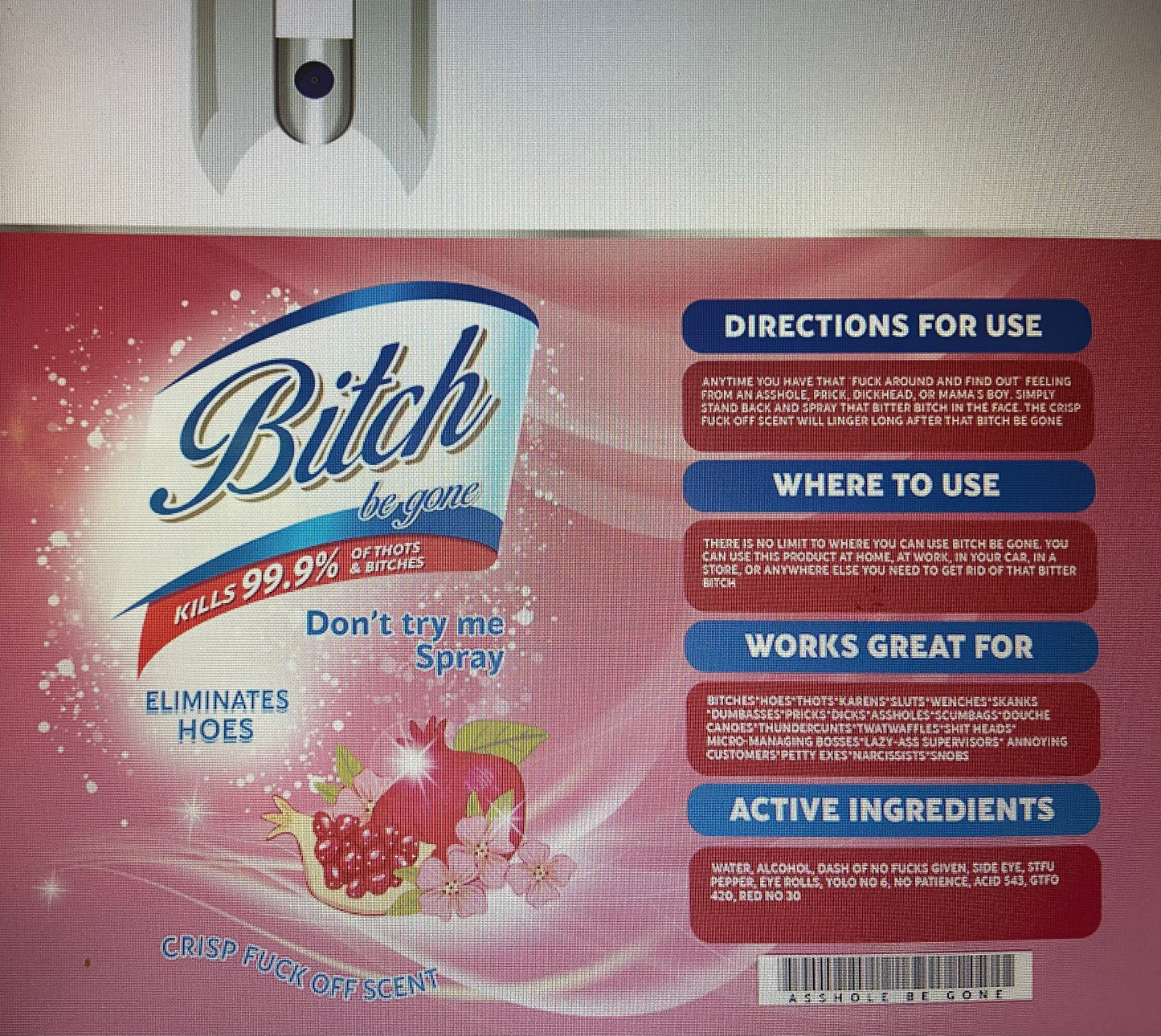 Bitch Be Gone Tumbler