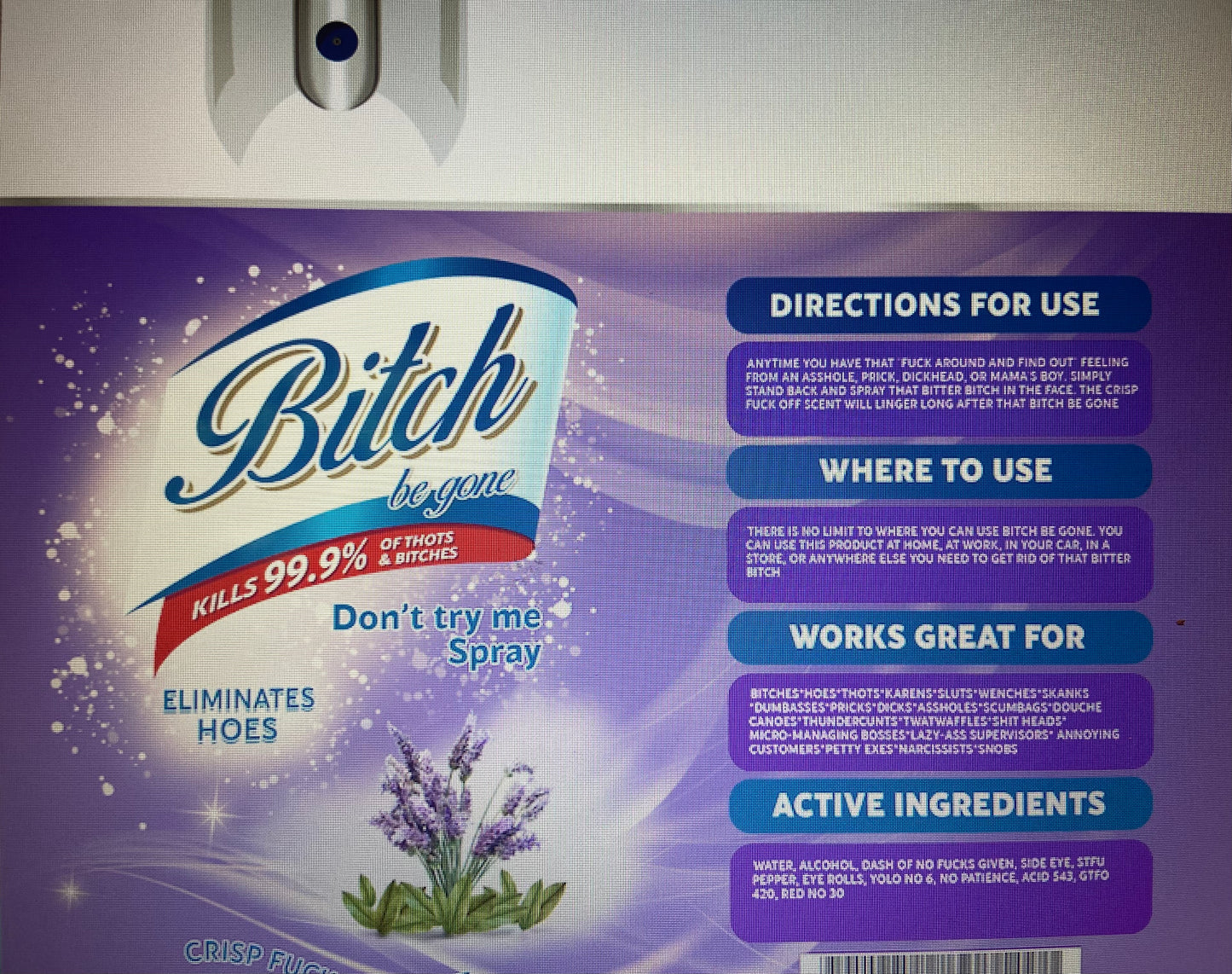Bitch Be Gone Tumbler