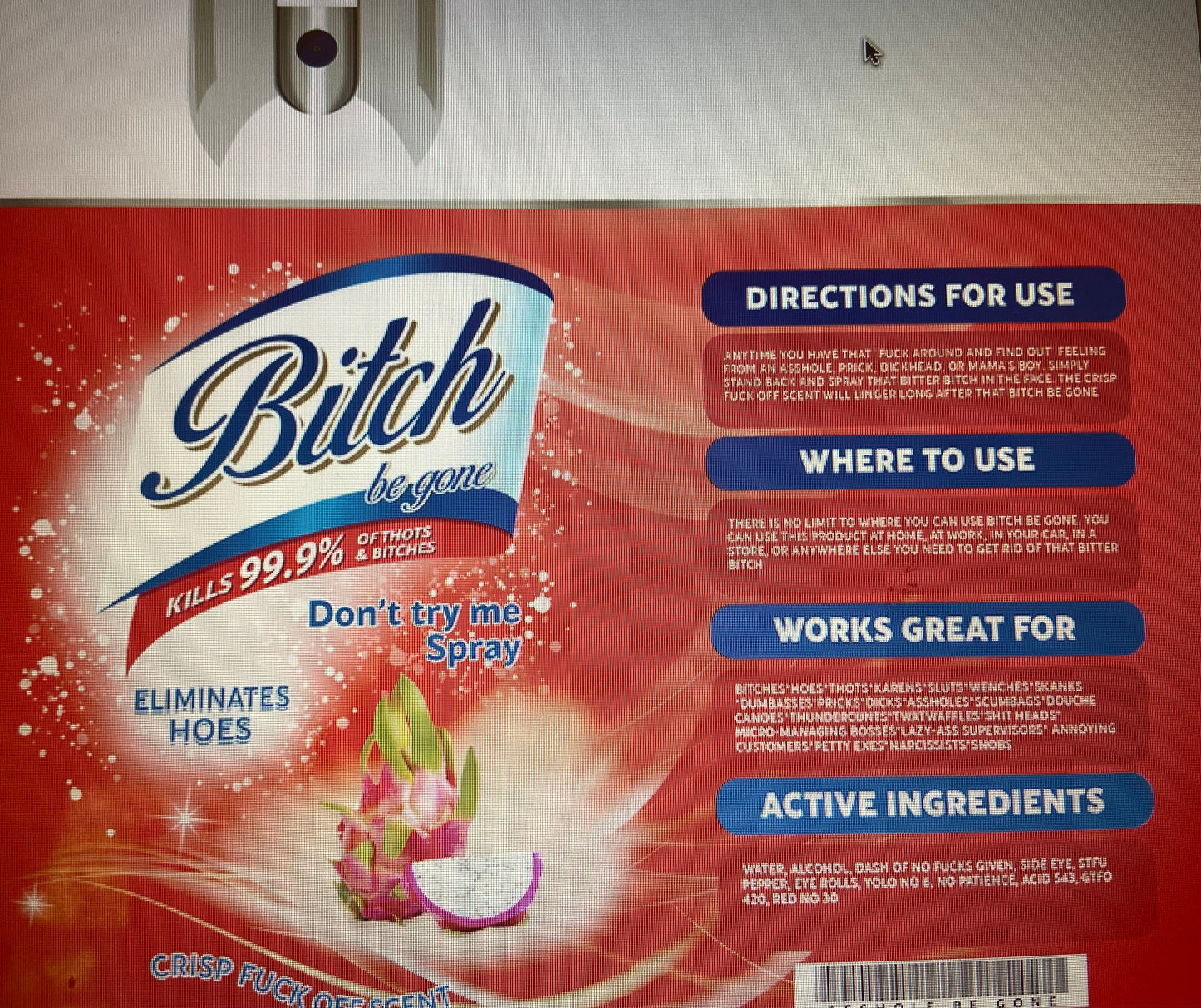 Bitch Be Gone Tumbler