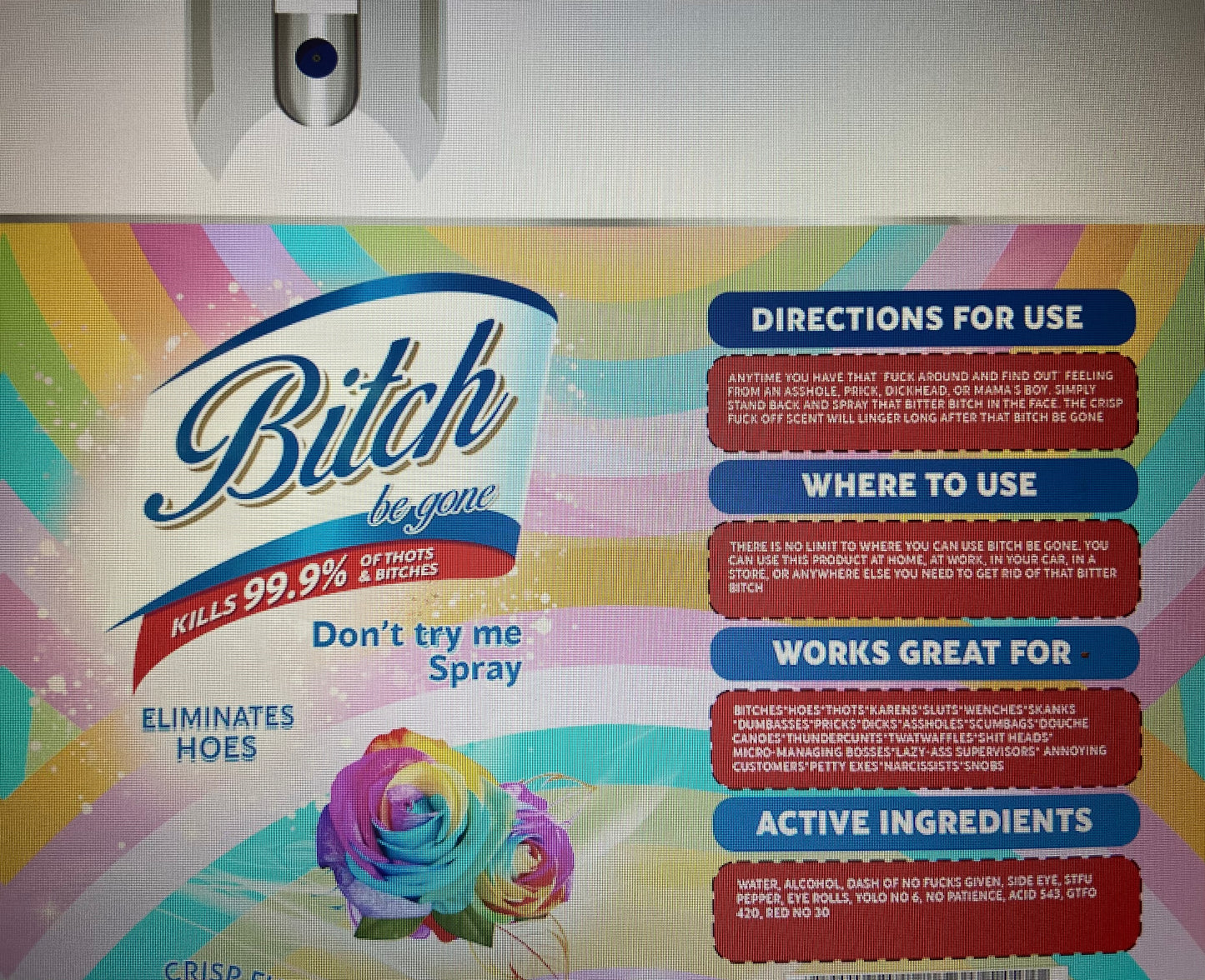 Bitch Be Gone Tumbler