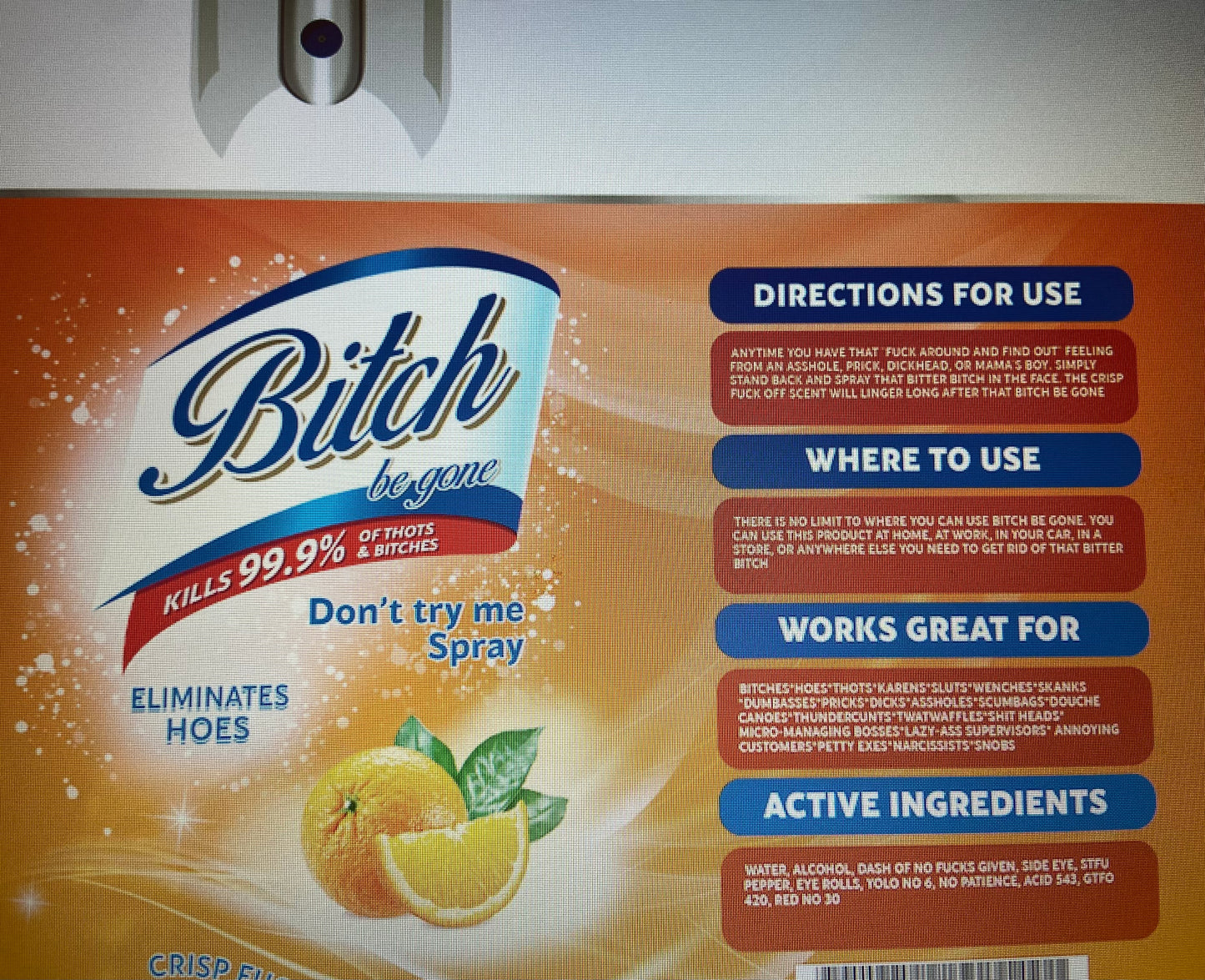Bitch Be Gone Tumbler