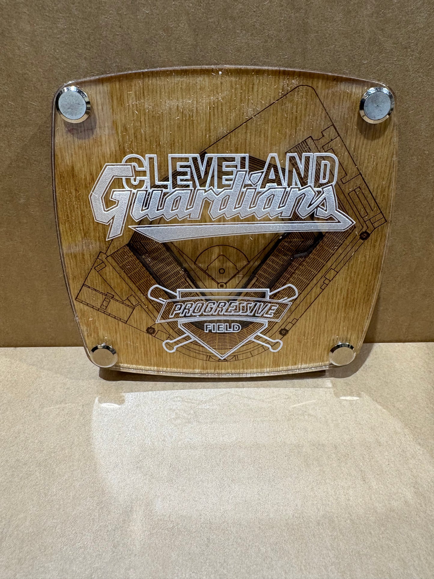 3D Wooden & Acrylic MLB Stadium Coasters