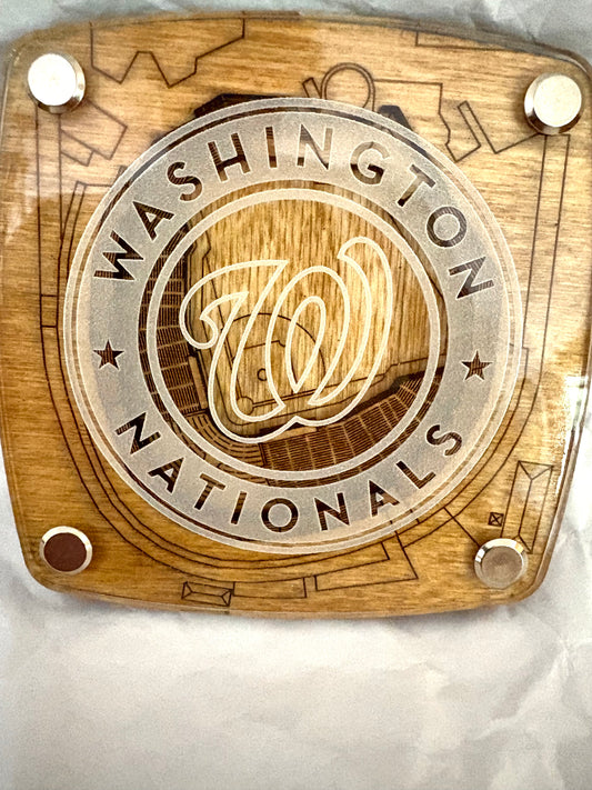 3D Wooden & Acrylic MLB Stadium Coasters (2 of 2)