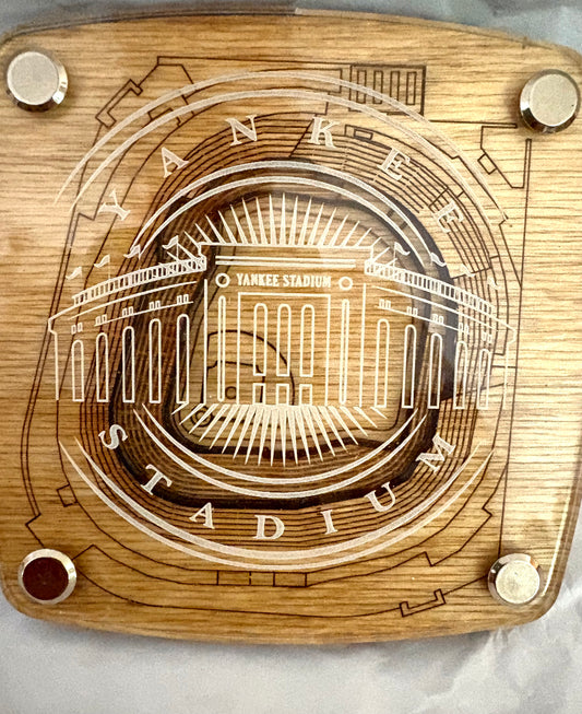 3D Wooden & Acrylic MLB Stadium Coasters (2 of 2)