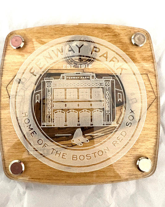 3D Wooden & Acrylic MLB Stadium Coasters (1 of 2)