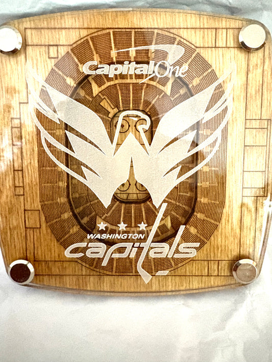 3D Wooden & Acrylic NHL Stadium Coasters (2 of 2)
