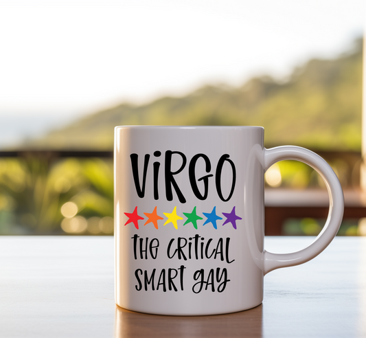 Pride LGBTQIA+ Funny Zodiac Sign 11 oz Mugs