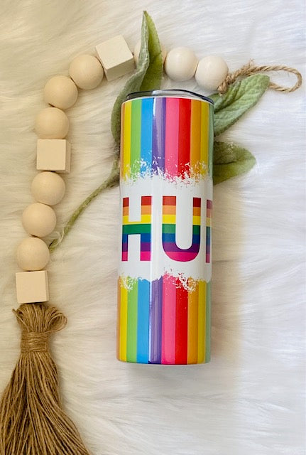 Pride Human Flag LGBTQIA+ Tumbler