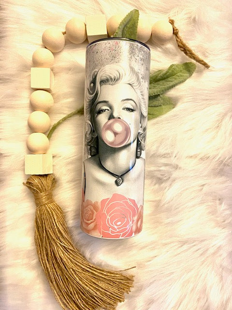 Marilyn Monroe Bubble Gum Tumbler